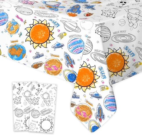 Avezano 2 pcs Thanksgiving Coloring Posters for Kids Thanksgiving Coloring Tablecloth Large Fall Thanksgiving Paper Coloring Tablecloth Turkey Pumpkin Fall Coloring Poster 72x30 inch in Saudi Arabia