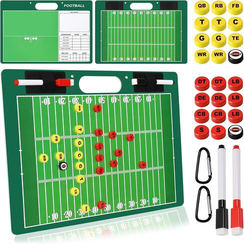 مجموعة لوحة تدريب البيسبول المغناطيسية التكتيكية مزدوجة الجوانب من Desoto، لوحة تشكيلة الكرة اللينة للمدرب، تمحو بسهولة لوحة البيسبول المتينة والمتينة in Kuwait