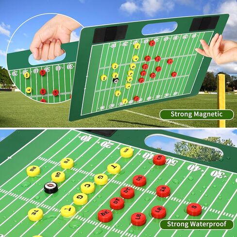 مجموعة لوحة تدريب البيسبول المغناطيسية التكتيكية مزدوجة الجوانب من Desoto، لوحة تشكيلة الكرة اللينة للمدرب، تمحو بسهولة لوحة البيسبول المتينة والمتينة in Kuwait