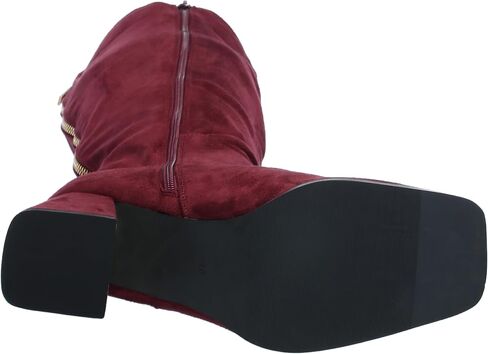 EVANS Women's Wide Fit Tall Boot Hazel Knee High in Kuwait