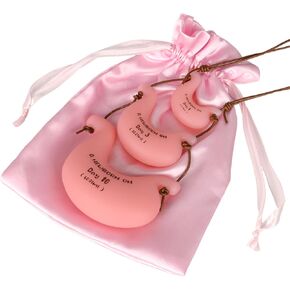 Breastfeeding Baby Belly Beads Stomach Shape Necklace, Visual Teaching Tool for Lactation Consultants, Ideal for Nurses Providing Insights on Estimated Infant Stomach Size