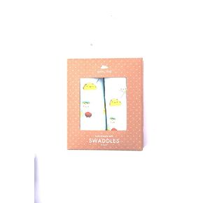 Angel Dear - Taco Truck Buddies, Swaddle Blanket, 2 Pack Set Blue