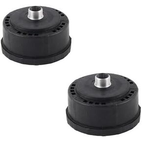 2pcs Air Compressor Silencer Filter 3/4 25mm Noise Reducer Silencer Compressor for Screw Compressor Piston Compressor Puma Air Compressor Parts Kobalt Air Compressor Parts screw air compressor