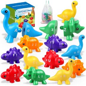 Toddler Dinosaur Montessori Toys for 1 2 3 4 Year Old Boys Girls Birthday Gifts - Kids Educational Preschool Learning Activities Travel Outdoor Sensory Toys for Toddlers 1-3 - Baby Toys 12-18 Months