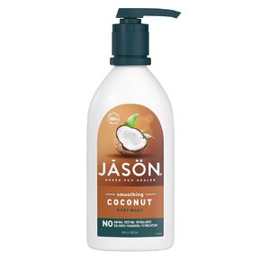 JASON Natural Body Wash & Shower Gel, Invigorating Rosewater, 30 Oz