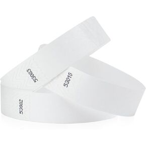 WristCo Metallic Gold Tyvek Wristbands for Events - 500 Count - Comfortable Tear Resistant Paper Bracelets ID Wrist Bands for Concerts Festivals Admission Party Identification
