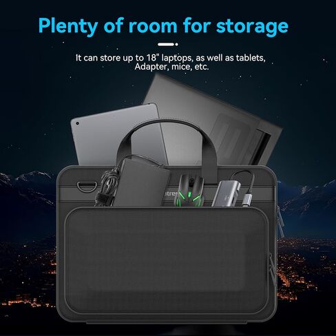 Smatree Laptop Carry Case Compatible for 16.1 inch HP OMEN 16/16t/16z Gaming Laptop, for 16.1 inch HP OMEN Transcend 16t/16 Laptop, for 15.6 inch HP Victus 15/15t/15z Gaming Laptop Handbag (A800) in Kuwait