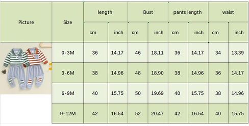 Newborn Baby Boy Fall Winter Clothes Striped Long Sleeve Button Pocket Romper Patch Pants Coming Home Outfit in Saudi Arabia