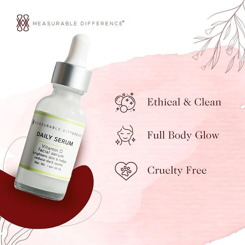 Measurable Difference Collagen + Retinol Serum, 1 oz - Anti-Aging Face Serum - Strengthen & Moisturize Skin, Restore Elasticity, Help Reduce Wrinkles, Fine Lines in Saudi Arabia