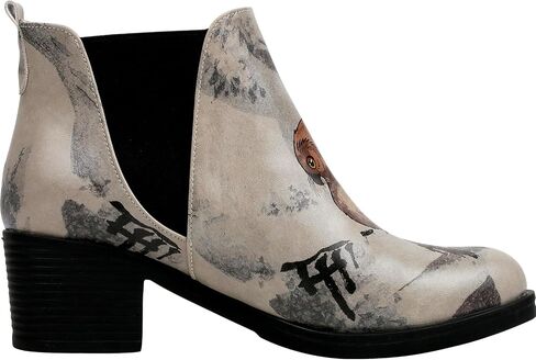 DOGO Chelsea Boots for Women - Vegan Leather and Handmade Heeled Ankle boots for Women in Kuwait