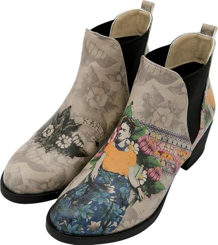 DOGO Chelsea Boots for Women - Vegan Leather and Handmade Heeled Ankle boots for Women in Kuwait