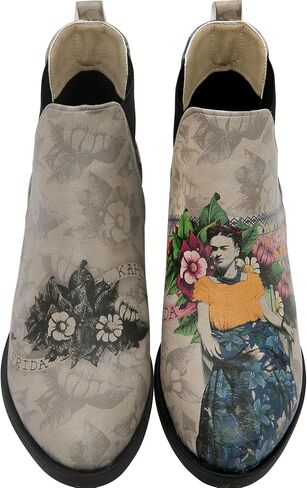 DOGO Chelsea Boots for Women - Vegan Leather and Handmade Heeled Ankle boots for Women in Kuwait