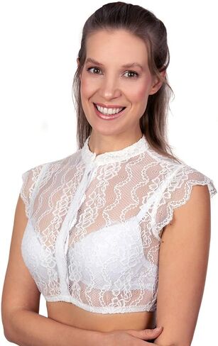 Blouse for Bavarian Dirndldress Dirndlblouse Various Styles Size 2-24 in Saudi Arabia