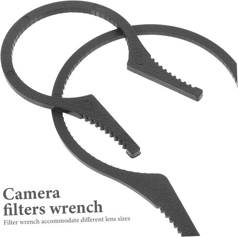 4pcs Filter Clip Tweezers Repair Tools Uv Camera Wrench Lens Wrench 48mm Filter Wrench Lens Filter Wrench Plastic Lens Filter Wrench 77mm Filter Wrench 48mm Abs Improved Remover in Saudi Arabia