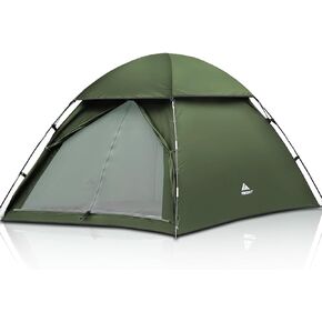 Forceatt 2 Person Backpacking Tent, Easy Setup Dome Tent, Lightweight Portable Camping Tent for Camping, Festivals, Backyard, Sleepovers and Beach