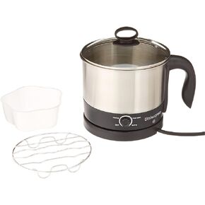 70019 Uniware 1.2 Liter Stainless Steel 304 Electric Cooker With Rotating Base