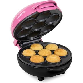 Nostalgia 4-in-1 Bakery Bites Express Makes Mini Brownies, Cupcakes, Bundt Cakes and Cookies, Blue