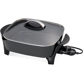 Presto 07117 12" Electric Skillet with glass cover