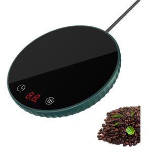 Coffee Mug Warmer, Cup Warmer for Desk with 8H Auto Shut Off, Cup Warmer with 2 Temperature Settings and 1-12H Timer, 122/140℉ Candle Wax Cup Warmer for Hot Tea, Milk at Home/Office in Kuwait