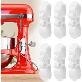 6PCS Clear Cord Organizer for Appliances, Kitchen Appliance Cord Organizer Stick On, Appliance Cord Holder, Cord Wrappers, Cord Winder for Pressure Cooker, Air Fryer, Blender, Coffee Maker, Toaster