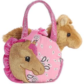 Aurora® Fashionable Fancy Pals™ Pretty Pony Stuffed Animal - On-The-go Companions - Stylish Accessories - Multicolor 5.5 Inches