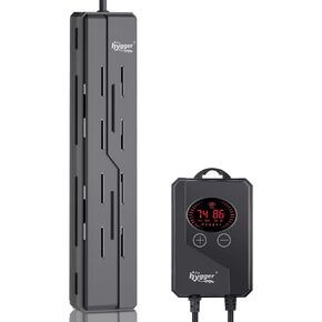 hygger Aquarium Heater,Submersible Fish Tank Heater 100W/200W/300W/500W/800W/1000W/1200W with Digital LED Controller,Memory Function,Auto Shut Off Protection,Heater for Saltwater Freshwater Fish Tank
