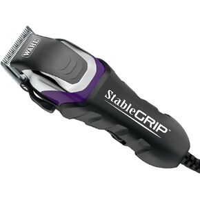 Wahl Pro Animal Stable Grip - Comprehensive Equine Grooming Kit - Light Body Clipping - Trimming Face, Ears & Fetlocks - Stable Grip Clipper - Easy-to-Adjust Cutting Lengths - Long Power Cord