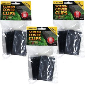 (3 Pack) Exo Terra Terrarium Cover Clip Set, Large, 2 Clips each in Kuwait