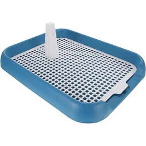 Dog Potty Tray, Pet Indoor Dog Training Toilet 18" x 15" Dog Potty Training Pee Pad Holder for Small and Medium Dogs