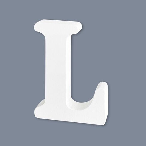 حروف خشبية بيضاء غير مكتملة مقاس 15.24 سم للحرف اليدوية، حروف أبجدية خشبية لحفلات أعياد الميلاد وحفلات الزفاف، ديكور جدار غرفة النوم المنزلية، حرف N in Kuwait