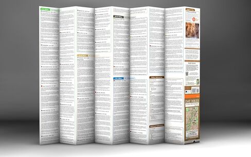 Day Hikes of Zion National Park Map Guide in Kuwait