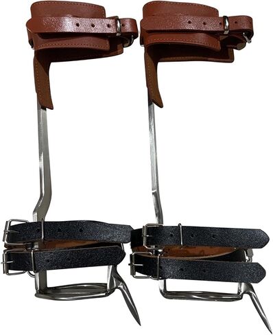 مجموعة مسامير تسلق الأشجار من TOMCHY، مجموعة أدوات تسلق الأشجار المصنوعة من الجلد، أداة تسلق الأشجار، دواسة مضادة للانزلاق لالتقاط الفاكهة، والرياضات الداخلية والخارجية... in Kuwait