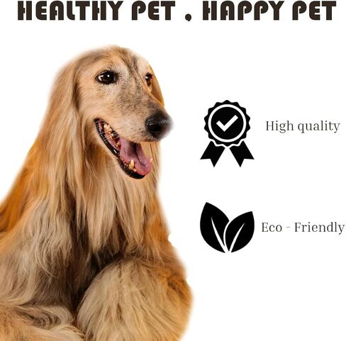 مشط البراغيث الاحترافي من Richpet للكلاب والقطط - أداة فعالة للعناية بالحيوانات الأليفة لإزالة البراغيث والقمل - مشط معدني من الفولاذ المقاوم للصدأ للكلاب والقطط مع مقبض مريح - مثالي للشعر الطويل والقصير in Kuwait