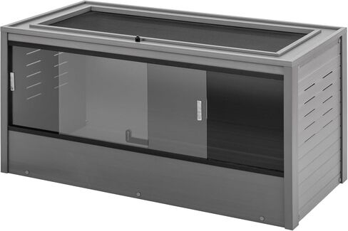 New Age Pet® ECOFLEX مقاس 48 بوصة صالة كبيرة لموئل الزواحف Mojave باللون الرمادي in Saudi Arabia