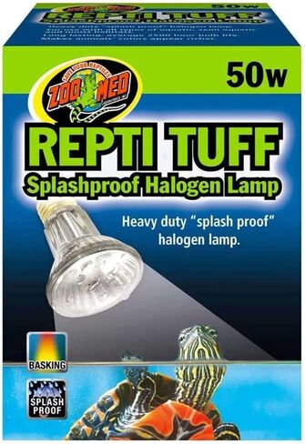 Zoo Med Turtle Tuff Splashproof Halogen Lamp 50 Watts in Saudi Arabia