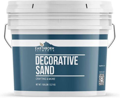 Earthborn Elements Decorative Sand 1 Gallon Bucket, Vase Filler, Crafting & Decorating in Kuwait