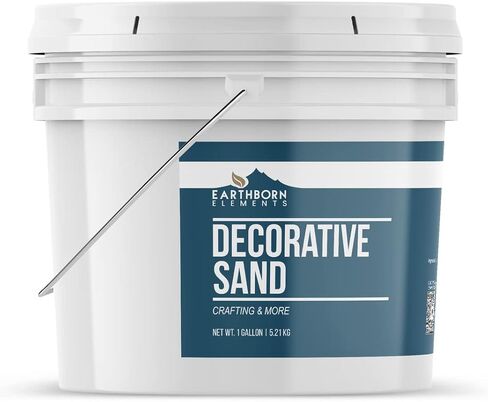 Earthborn Elements Decorative Sand 1 Gallon Bucket, Vase Filler, Crafting & Decorating in Kuwait