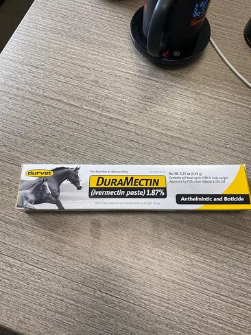 durvet Duramectin Ivermectin Paste 1.87% for Horses, 0.21 oz (Pack of 2) in Saudi Arabia