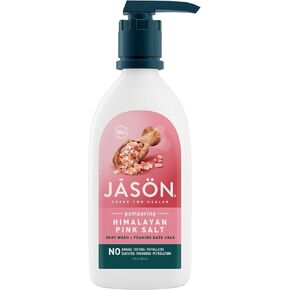 Jason Pampering Himalayan Pink Salt 2 in 1 Foaming Bath Soak & Body Wash 30 fl oz