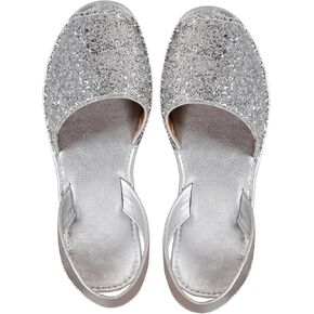 OYOANGLE Women's Peep Toe Slingback Flat Sandals Summer Comfortable Outdoor Casual Slides