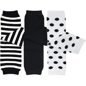 Bowbear 3 Pair Delightful Designs Baby Leg Warmers