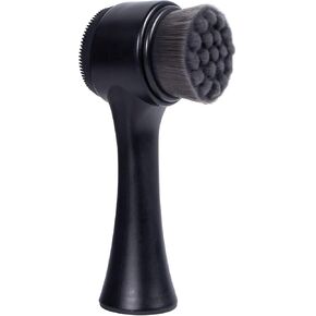 Handheld Silicone Face Scrubber Exfoliator, Ooloveminso 2 PC Face Brushes for Cleansing and Exfoliating, Manual Facial Cleansing Brush, Gentle Soft Face Wash Brush for Sensitive, Delicate, Dry Skin