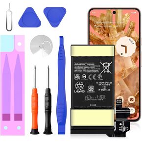SHENMZ Replacement Battery for Google Pixel 7, 4355mAh Higher Capacity New 0 Cycle Battery Compatible with HTC Google Pixel 7 Model GZE8U GVU6C GQML3 with Repair Tool Kits
