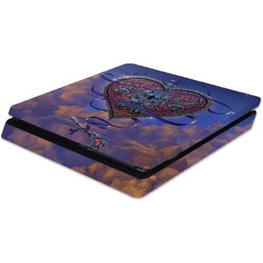 MightySkins Skin Compatible with Sony PS4 Slim Console - Deep Space | Protective, Durable, and Unique Vinyl Decal wrap Cover | Easy to Apply, Remove, and Change Styles | Made in The USA