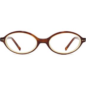 TIJN Blue Light Blocking Glasses for Women Men,Preppy Style Oval Frame Bluelight Glasses for Gaming/Computer/Screen,Olisa