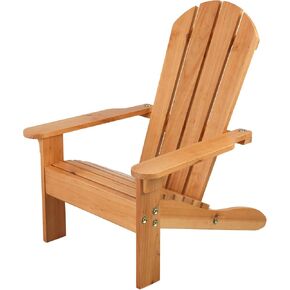 KidKraft Wooden Adirondack Children's Outdoor Chair, Kid's Patio Furniture, Honey, Gift for Ages 3-8 21.5 x 19.2 x 24.5
