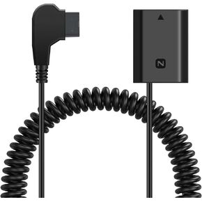 Gonine NP-FZ100 Dummy Battery with D-TAP Power Cable for V Mount Battery, Compatible with Sony Alpha A7 III A7 IV A6700 A6600 ZV-E1, A7SIII A7C A1 FX3 A7R3 A7R IV, A9 A9R A9S Cameras.