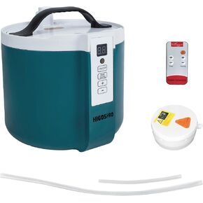 HIGOSPRO 2.6 L Sauna Steamer, Portable Sauna Generator for Sauna, Home SPA Fumigation Steam Machine with Touch Button, Timer Display and Remote Control