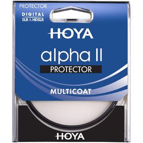 Hoya 72mm Alpha II Multi-Coating Protector Filter, Clear, C-ALPII72PROT