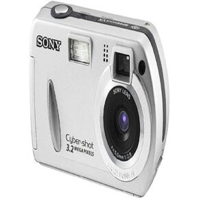 Sony DSC P32 Cybershot 3.2MP Digital Camera (Renewed)